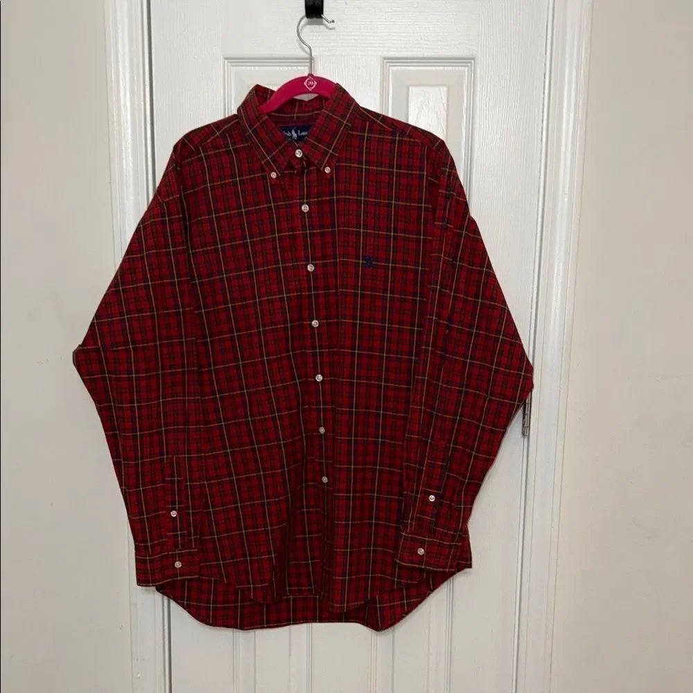 Polo Ralph Lauren Red Plaid Shirt